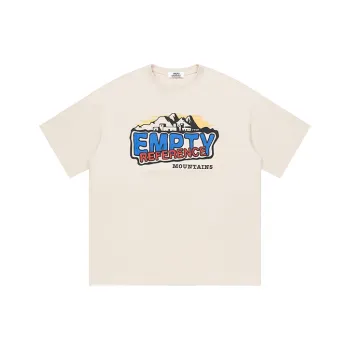 EMPTY REFERENCE T Shirt Unisex Beige Yellow