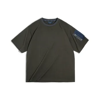 MADEN T Shirts Men Gray
