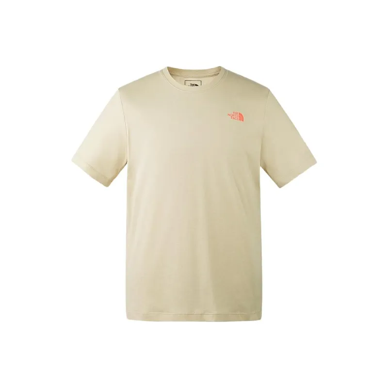 THE NORTH FACE T Shirt Men's Gravel Sand-1