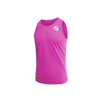 Qinkung T Shirt Men's Neon Pink