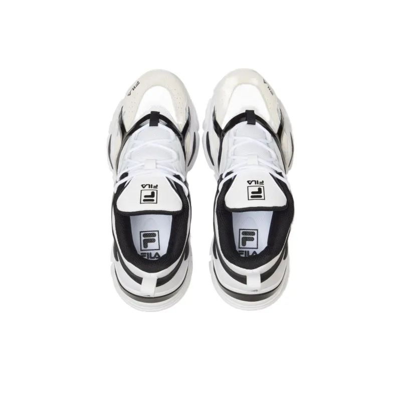 FILA Electrove 3 Low Top Casual Shoes Women's Black White-2