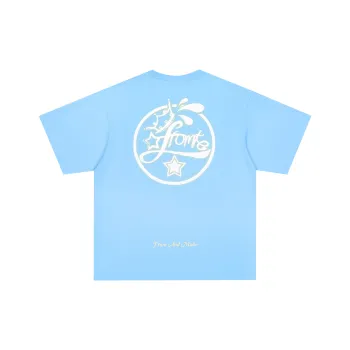 FFOMKE 100% Cotton Short-Sleeved T-Shirts Unisex