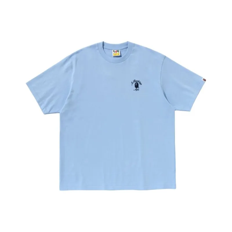 A BATHING APE One Point College Relaxed Fit Tee SS25-3