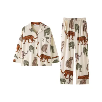 Meonsill Pajama Set Women's Apricot