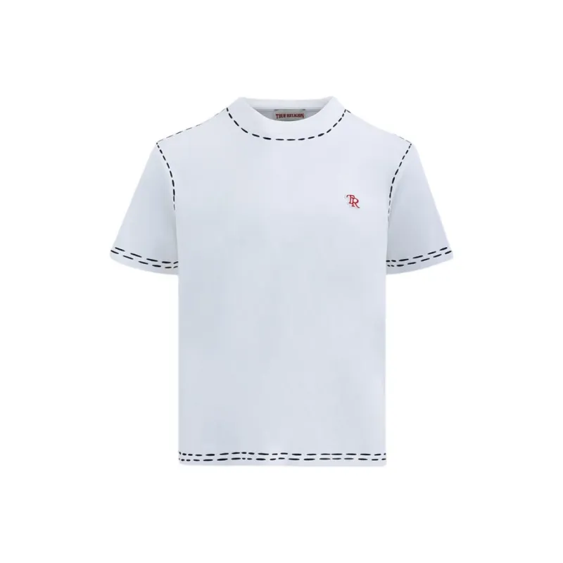 TRUE RELIGION SS24 T Shirt Unisex White-0
