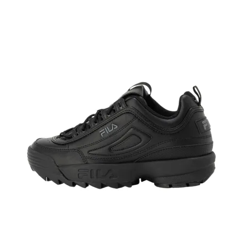 FILA Disruptor 2 Low Top Casual Shoes Unisex Black