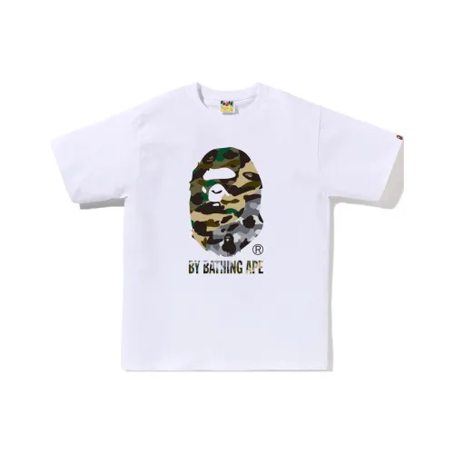 A BATHING APE 1st Camo Crazy By Bathing Ape Tee
