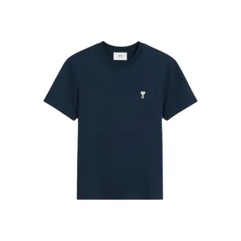 AMIPARIS Paris Ami De Coeur Logo Embroidered Crewneck T Shirt