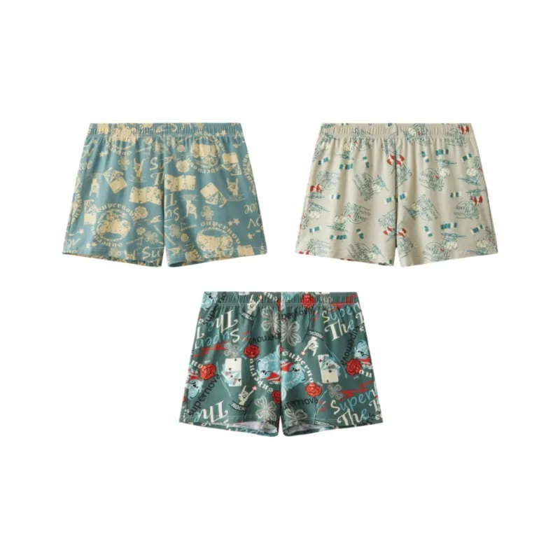 Qiao Ni Tong Boxer Shorts Men's Combo Set-11