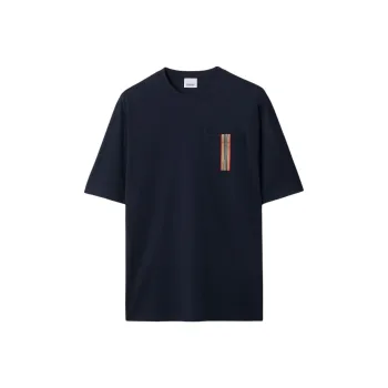Burberry SS24 T-Shirt Men's Navy