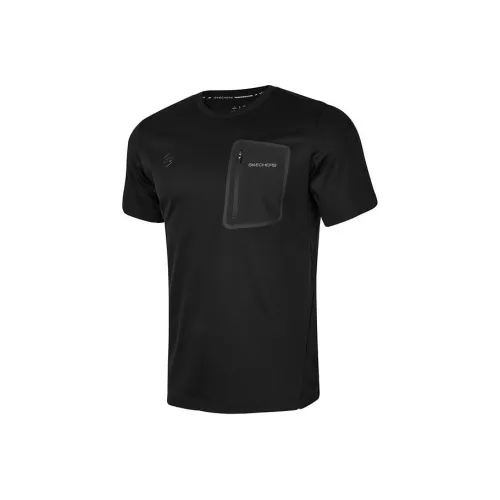Skechers T-Shirt Men's Carbon Black