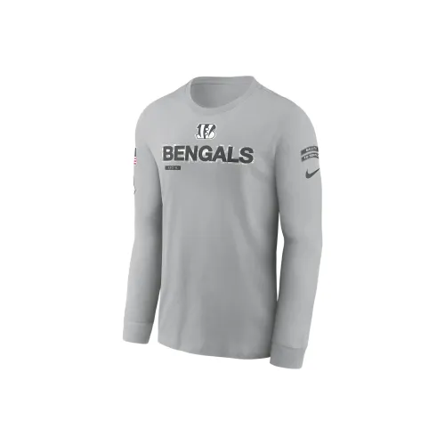 Nike Cincinnati Bengals Salute To Service Mascot Edge Legend Men's Nike Nfl Long Sleeve T Shirt