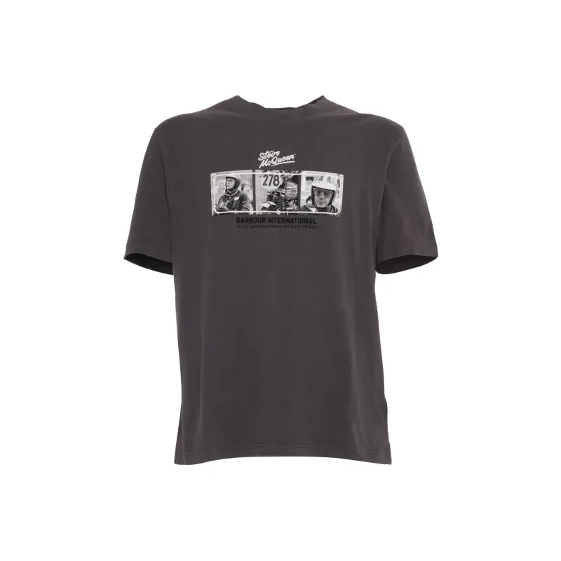 BARBOUR Firebird Graphic T Shirt-0