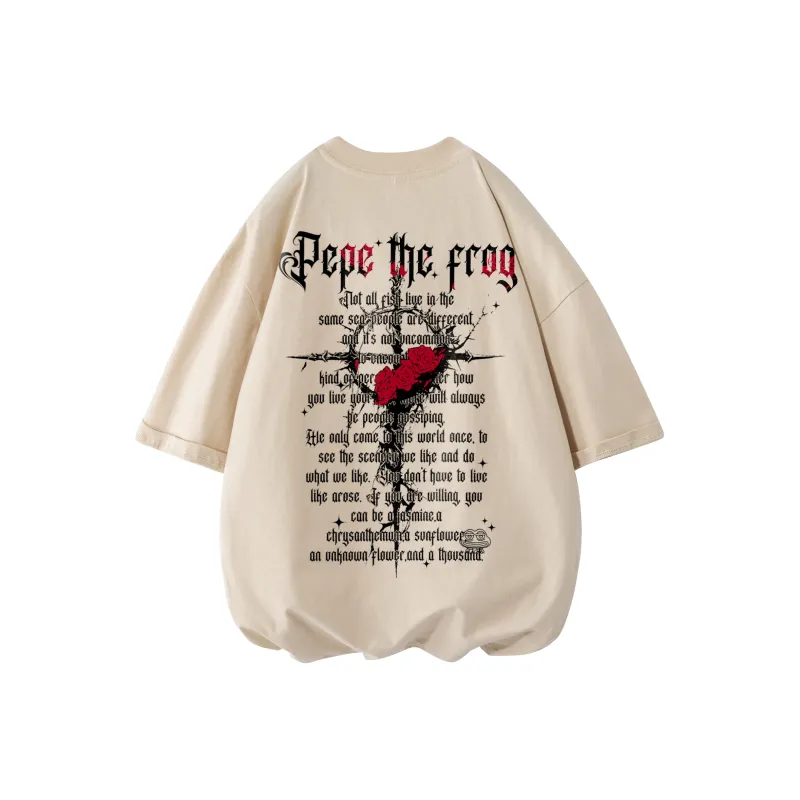 Pepe The Frog Short Sleeved T Shirts Unisex-12