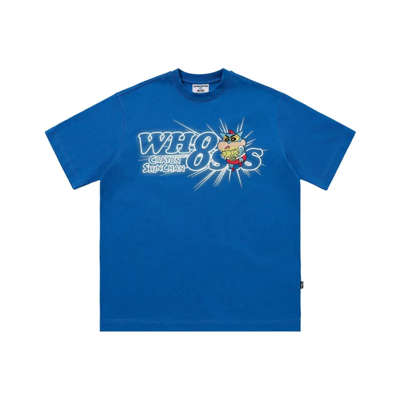 Crayon Shinchan X WHOOSIS X Crayon Shin chan Collaboration Series T Shirts Unisex-8