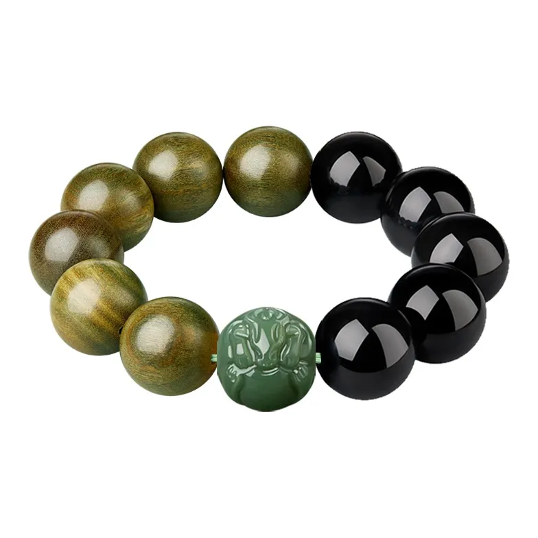SGE Green Sandalwood Bracelets Men's-7