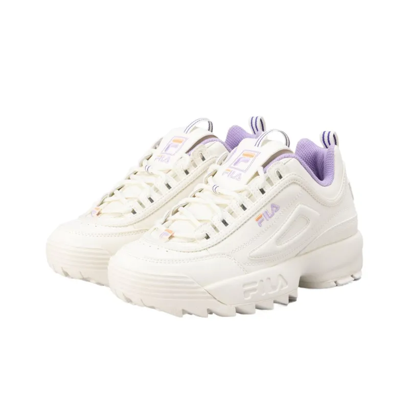FILA Disruptor 2 Low Top Casual Shoes Unisex White-2