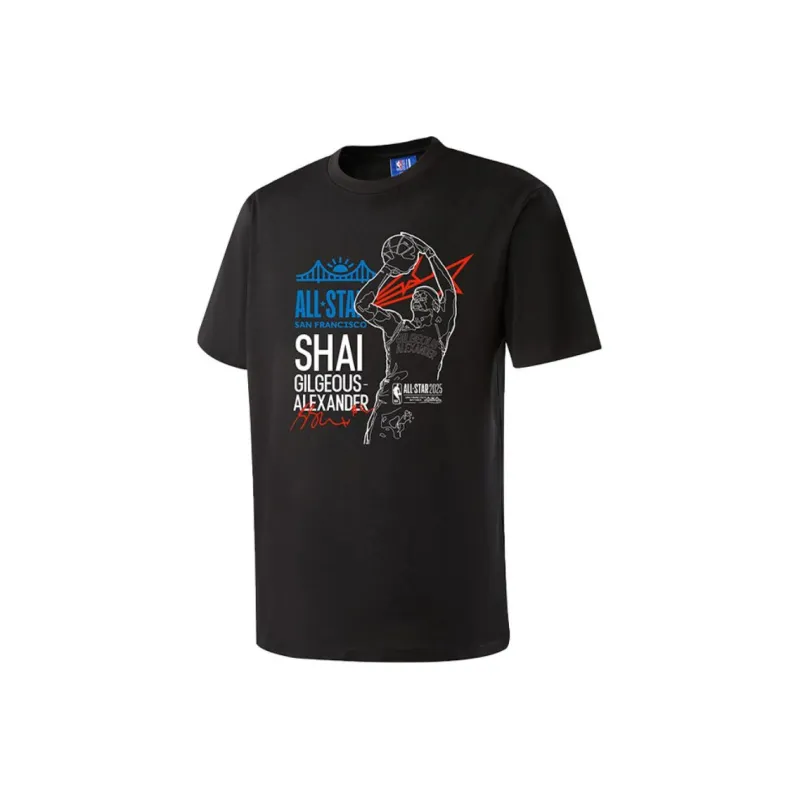 NBA Oklahoma Thunder Team T Shirt Unisex Black-0