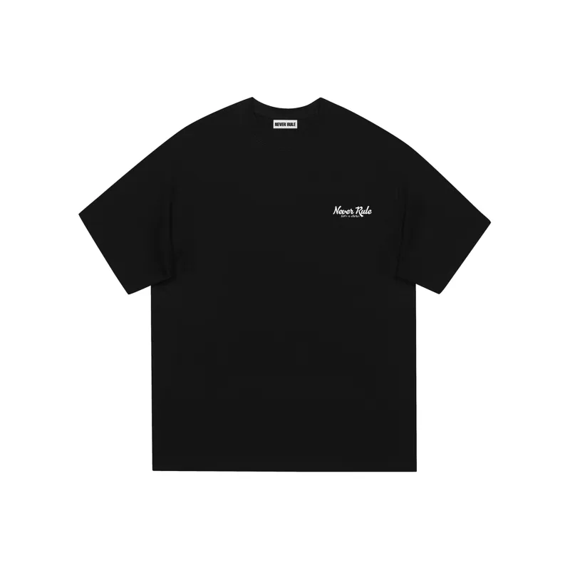 NEVER RULE Short Sleeved T Shirts Unisex-5