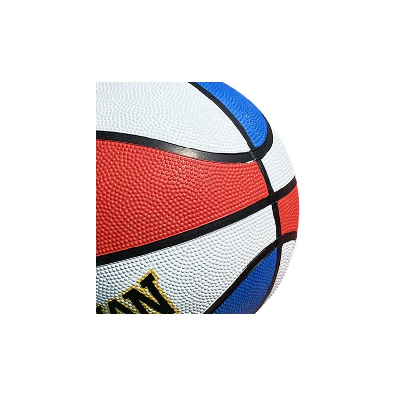 THREEHUAN PU Basketball Red White Blue Size 5 Ball Training Unisex-2