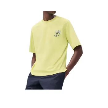 HERMES T Shirt Men's Light Yellow