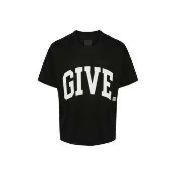 Givenchy 4G Embroidered Crewneck T Shirt