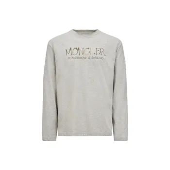 Moncler Graffiti logo Long sleeve T shirt