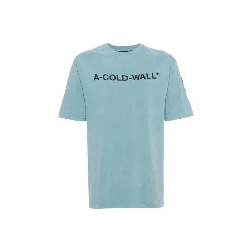 A COLD WALL* Overdye Logo print T shirt