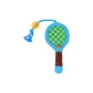Tennis Racket Knot Toy (Blue Green)