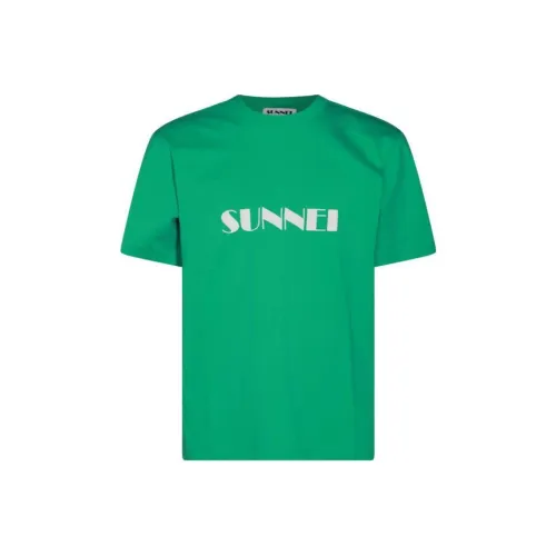 Sunnei Big Logo Sprayed T Shirt