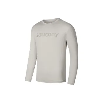 Saucony T Shirt Men's Smoke Gray