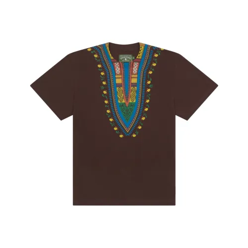 Denim Tears The Scorpion & The Frog Collection T Shirts Unisex Brown