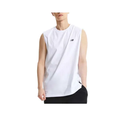 New Balance UNI EssentialSmall Logo Tank Top Unisex White