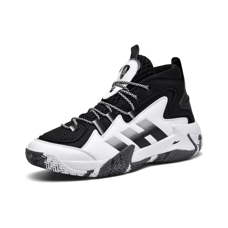 Kuding Anti Slip And Wear Resistant Coverage Support Balance High Top Basketball Shoes Men's-10