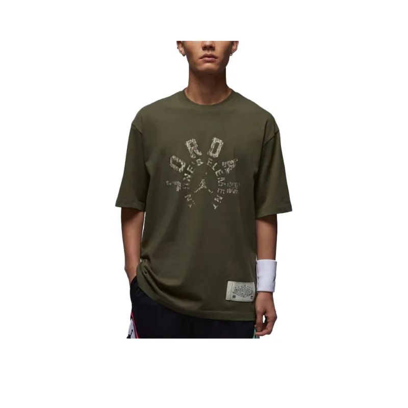 Jordan T Shirt Men's Olive Green-0