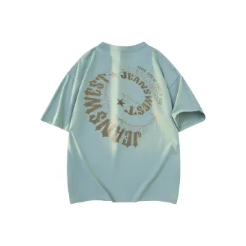 Jean West Drop Shoulder Sleeve T-Shirt Unisex