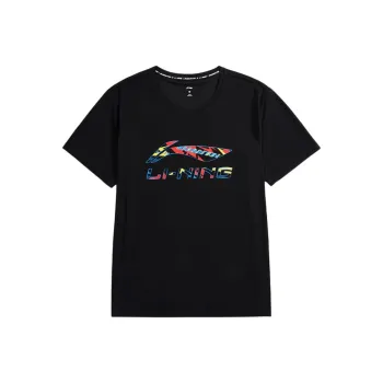 LiNing Badminton Series T Shirt Unisex Black