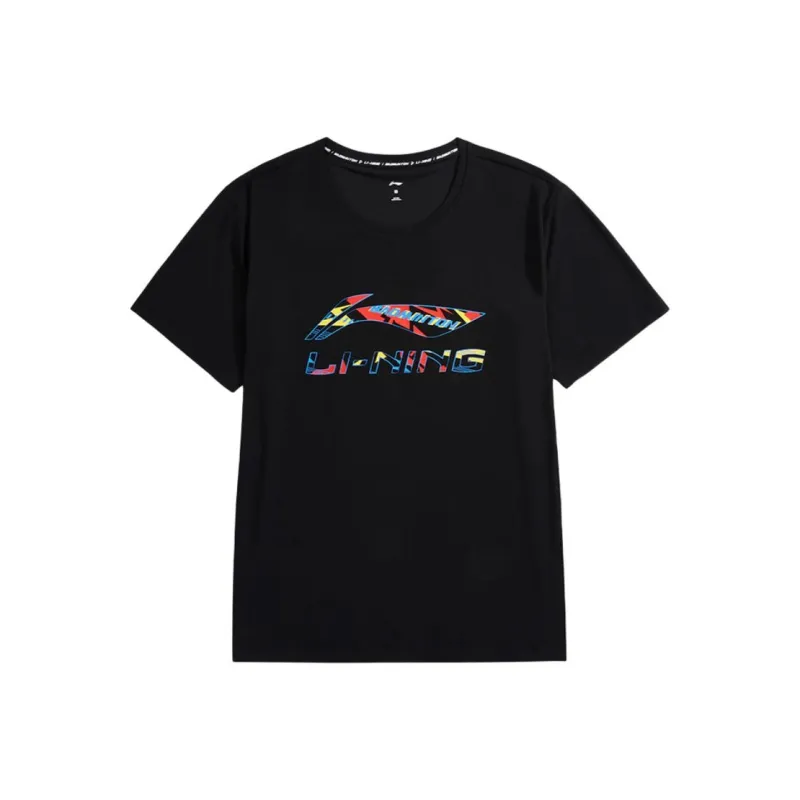 LiNing Badminton Series T Shirt Unisex Black-0