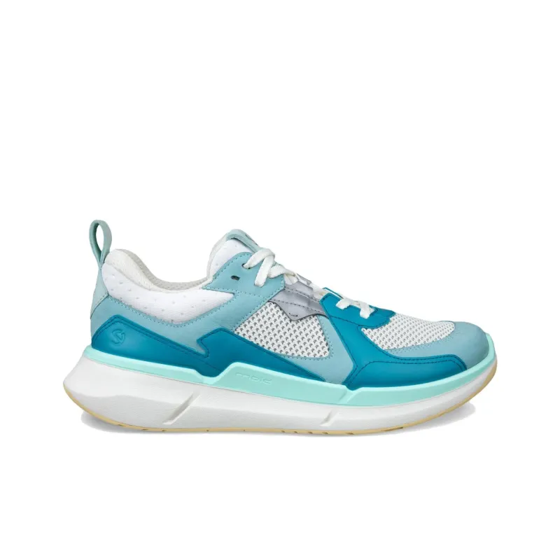 Ecco Biom 2.2 Slip Resistant And Breathable Low Top Casual Shoes Women's White Blue-1