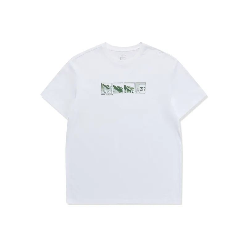 Erke T Shirts Unisex True White-0