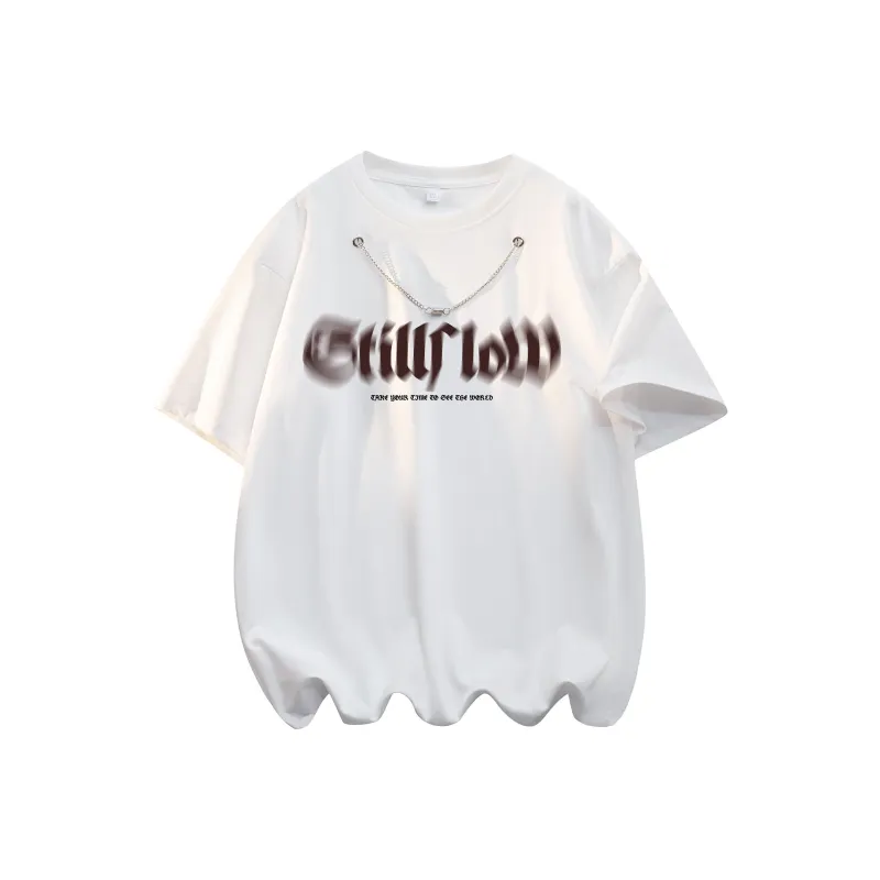 Stillslow Drop Shoulder Sleeve T Shirt Unisex-2