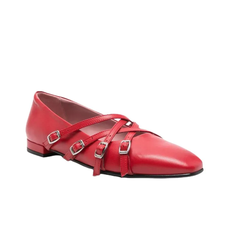 Carel Casual Single Shoes Women's Red-2