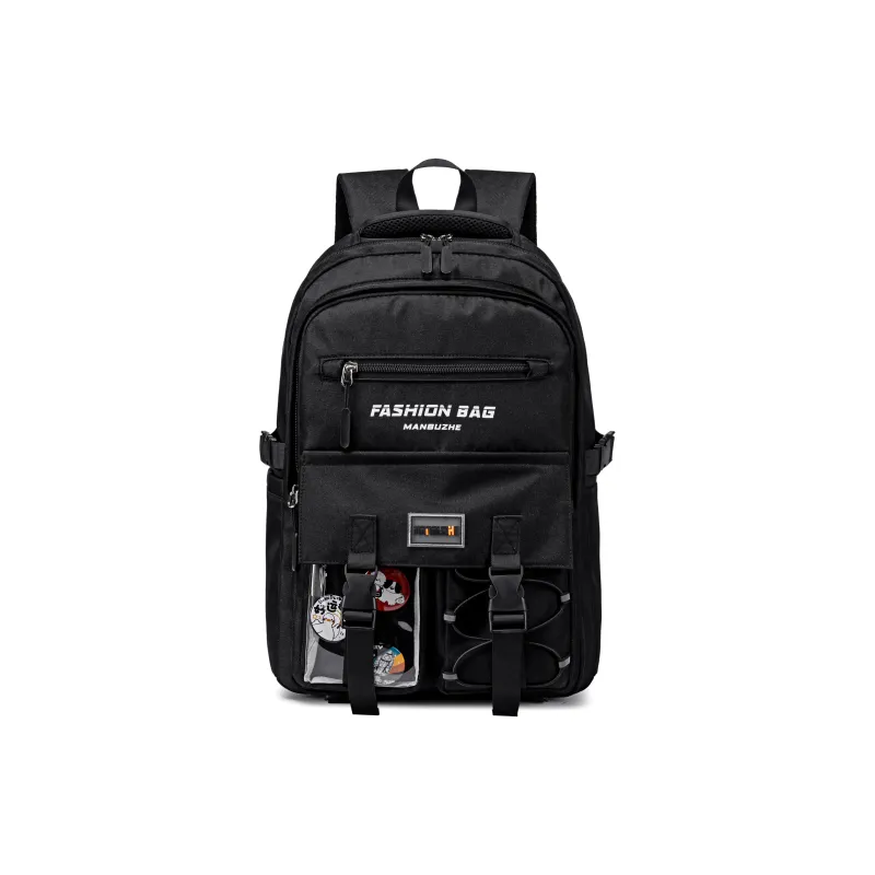 Tong Tong Rabbit Nylon Backpack Unisex Multicolor-3