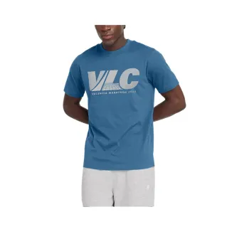 New Balance Graphic Valencia Marathon T-Shirt Men's Blue Agate