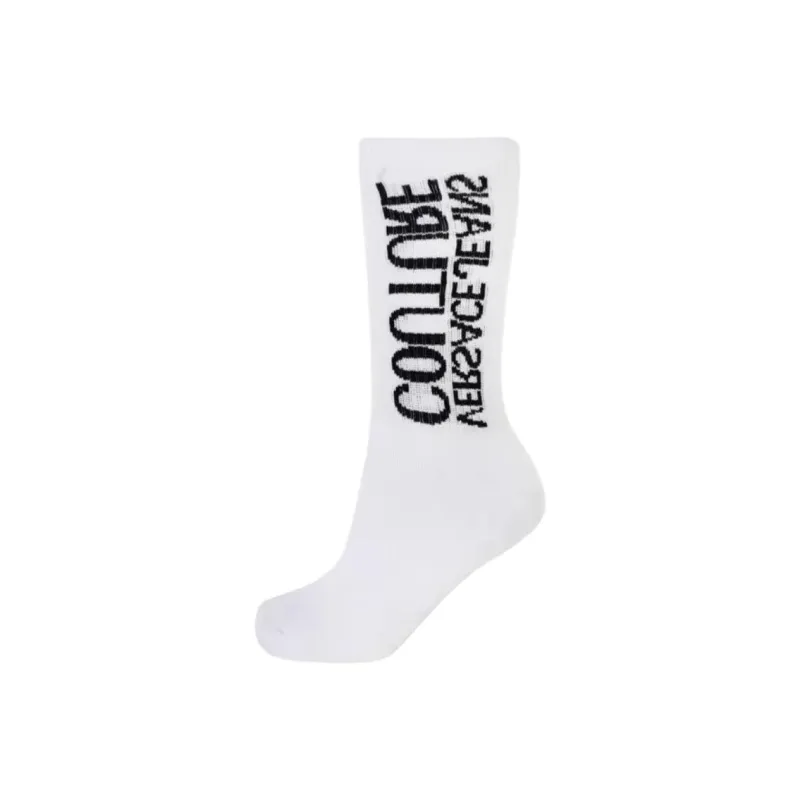 VERSACE JEANS Logo Knit Socks-1
