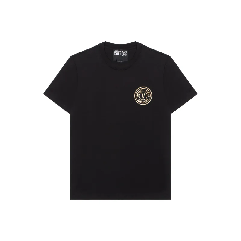 VERSACE JEANS Logo-Printed Crewneck T-Shirt-0