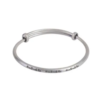 YINI 999 Fine Silver Bangles Unisex