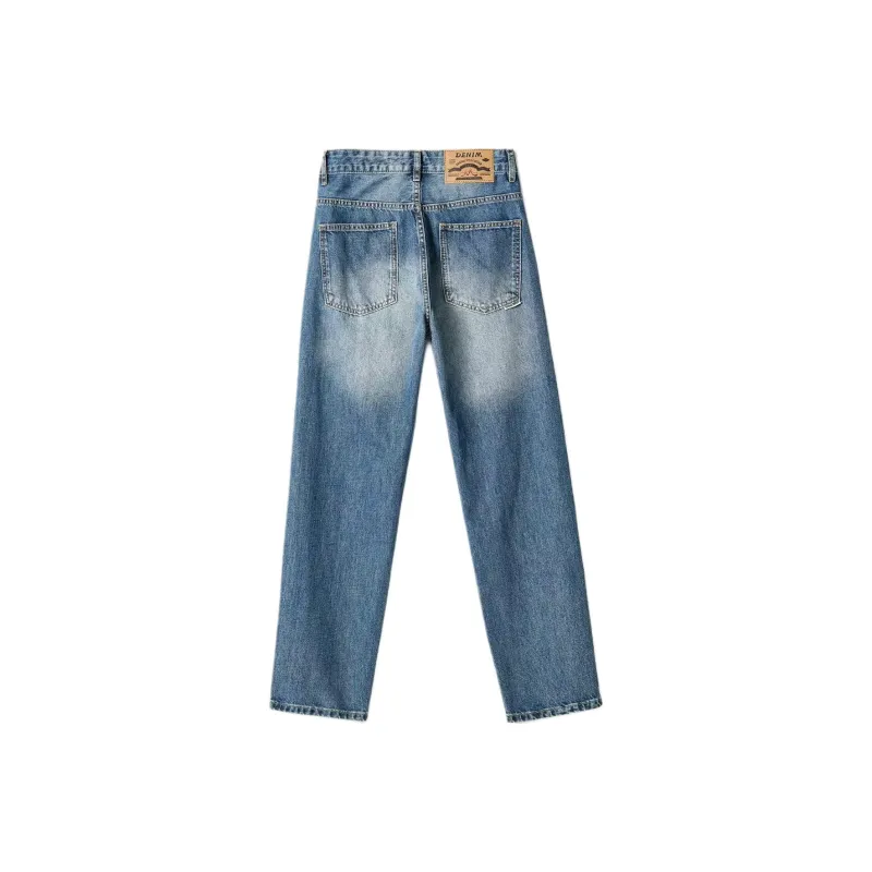 SONGS ALONG Jeans Unisex Blue-1