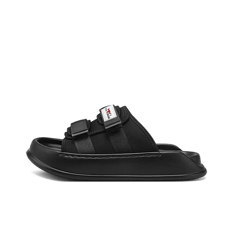 G.N.SHIJIA Quiet Slip Resistant Odor Resistant Abrasion Resistant Slide Slippers Men's-0