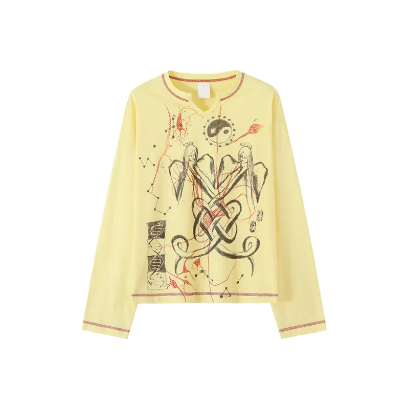 CONP T Shirts Unisex Yellow-0